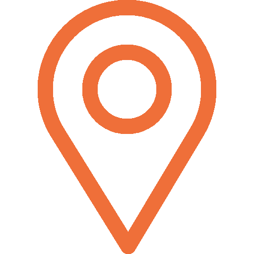 Location icon orange